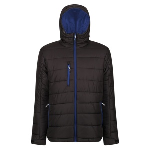 Regatta Navigate Thermal Puffer Jacket (Black/Royal Blue)